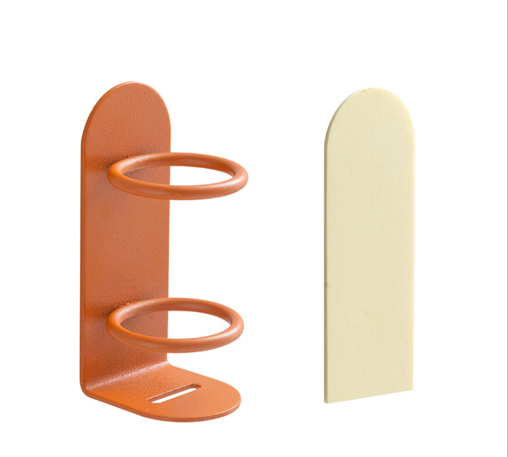 Bathroom Stainless Steel Stick Hook Wall Mounted Toothpaste and Toothbrush Holder Waterproof Electric Tooth Brush Holder
