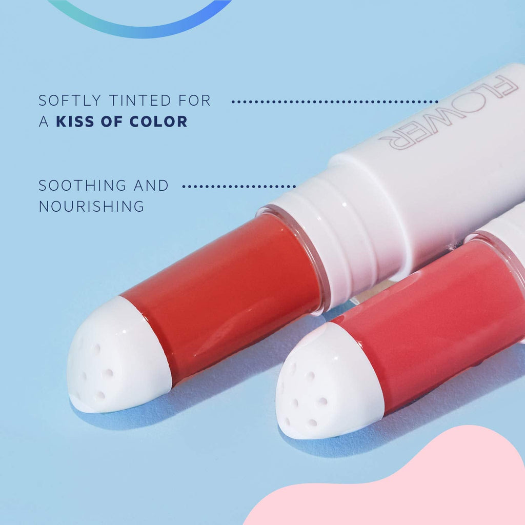 FLOWER Petal Pout Lip Mask - Hydrating Tinted Balm