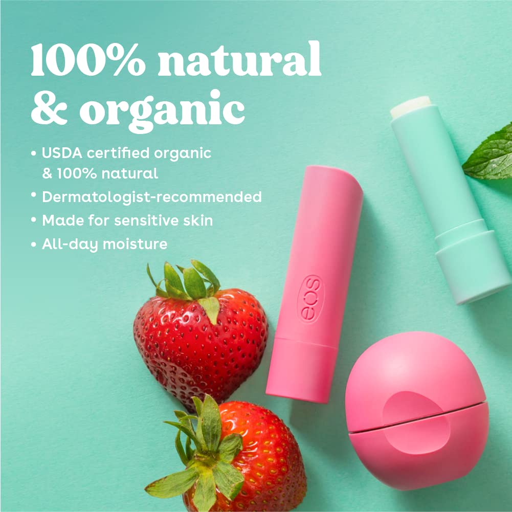 EOS 100% Natural & Organic Lasting Hydration Lip Care Lip Balm