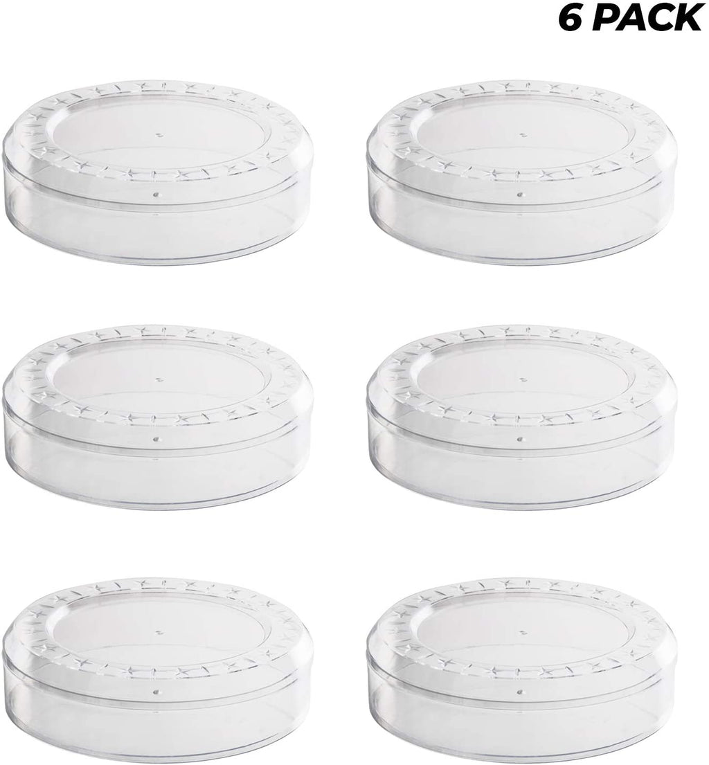 Clear Acrylic Boxes Round