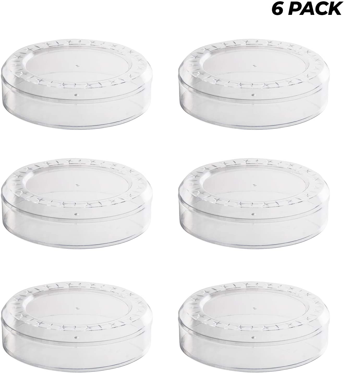 Clear Acrylic Boxes Round