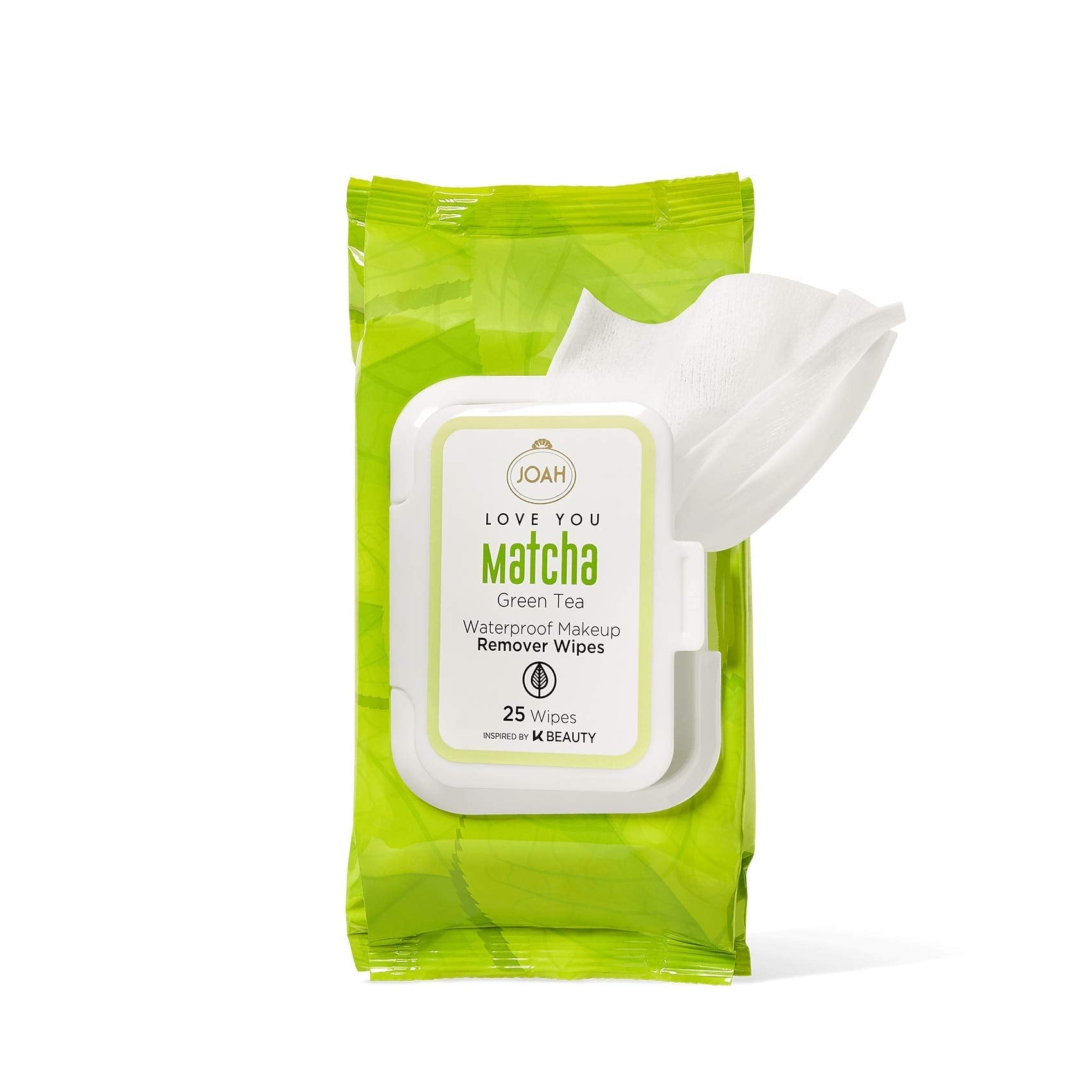 JOAH Beauty Love You Matcha Green Tea Waterproof Makeup Remover Wipes