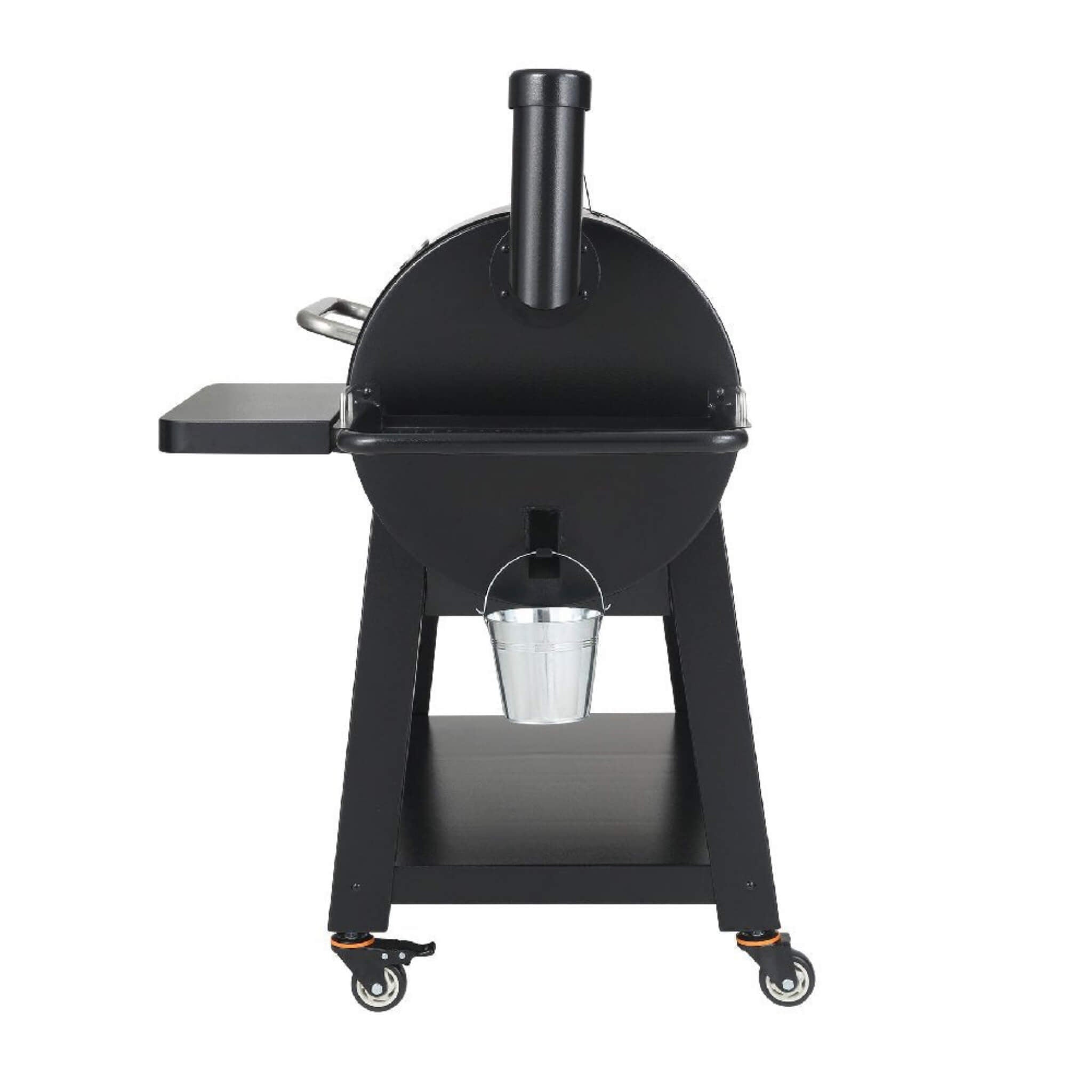 62" Heavy Duty Portable Wood Pellet BBQ Grill With Cart (SAK91308)