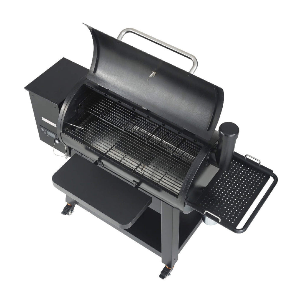 62" Heavy Duty Portable Wood Pellet BBQ Grill With Cart (SAK91308)