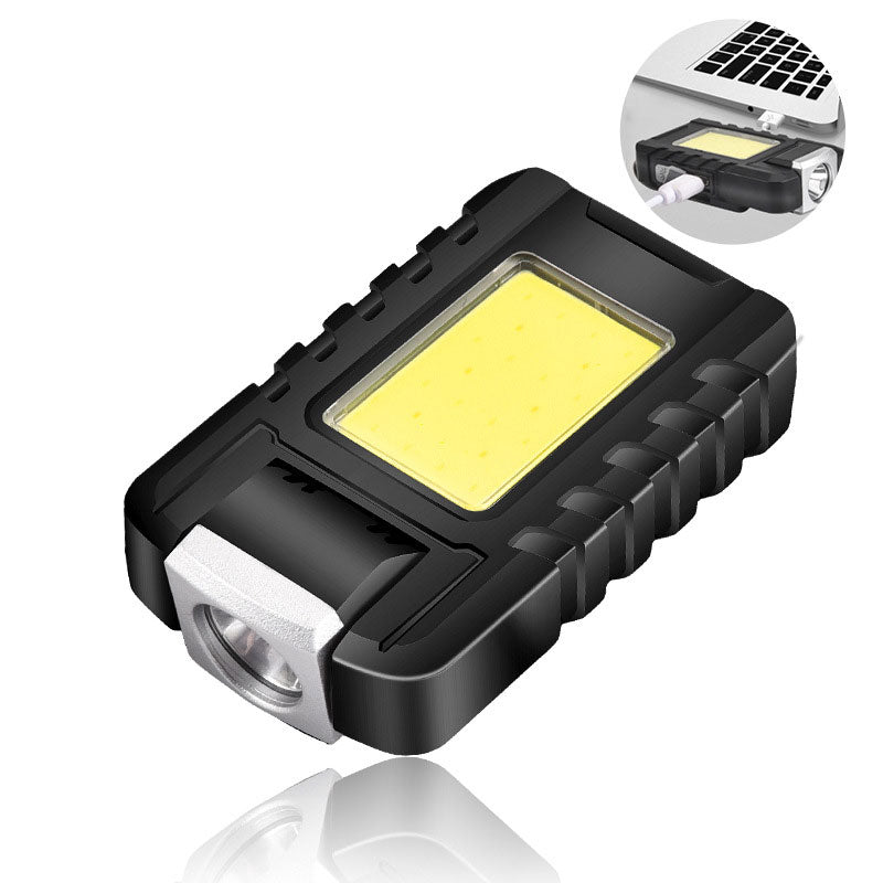 Outdoor Sports Night Running Safety Warning Light Field Floodlight Magnetic Suction Illumination Street Lamp Clip Cap Running Light
