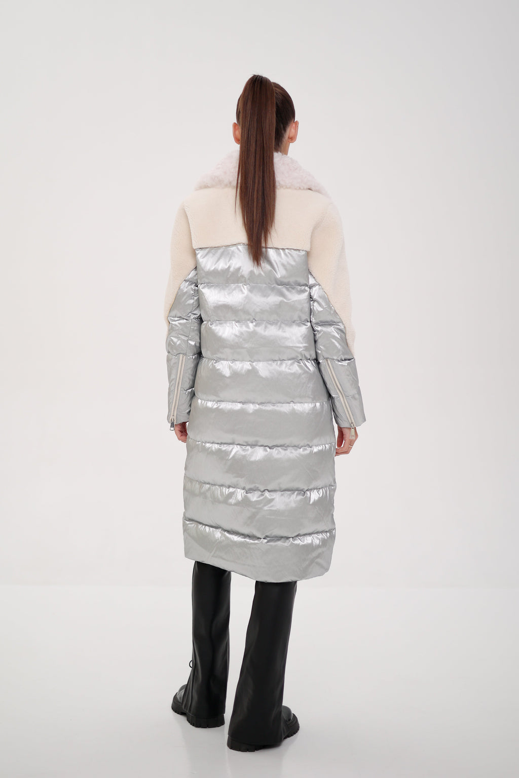 Kalgan Trim Down Long-line Coat