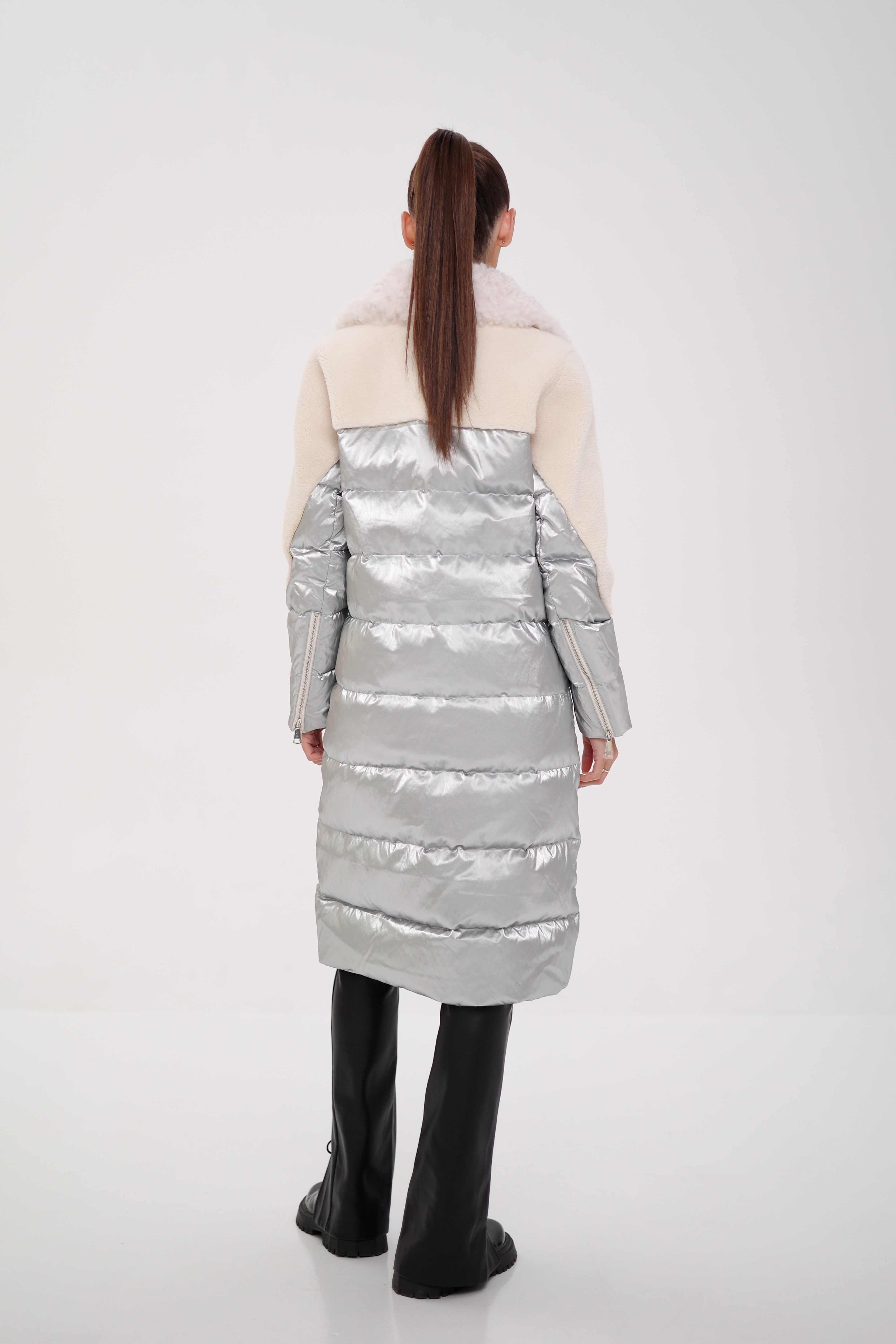 Kalgan Trim Down Long-line Coat