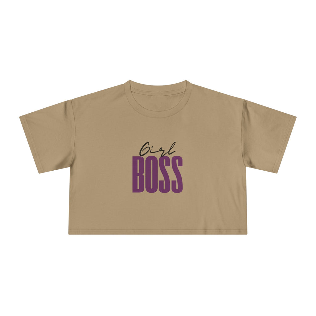 Girl Boss Crop Women's T-shirt for Women
