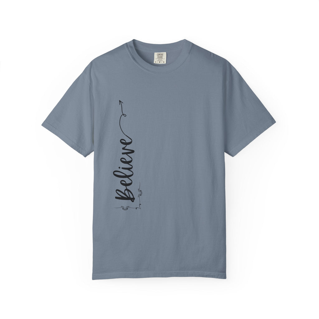 Believe Women's T-shirt for Adults - Inspirational Apparel