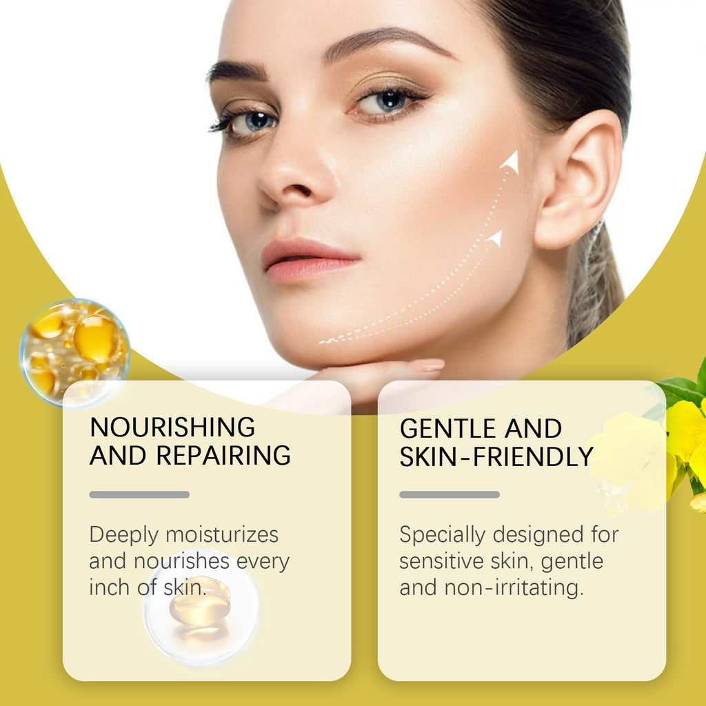 Primrose Essential Oil, Moisturizing, Anti-Wrinkle, Firming, Light Line, Moisturizing And Nourishing Facial Essence