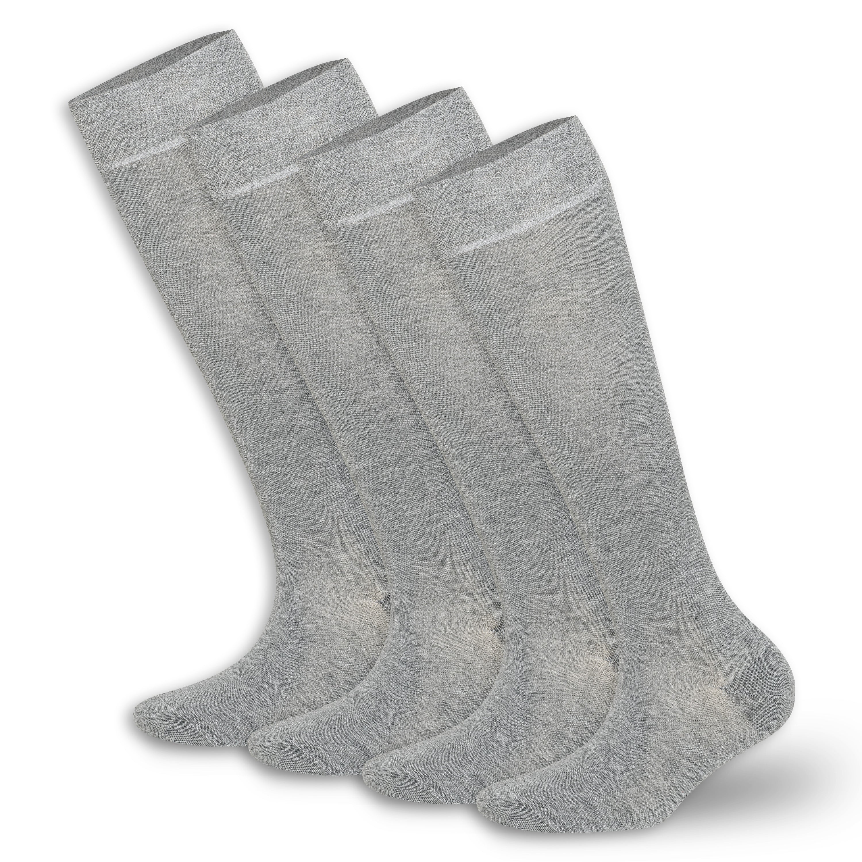 Women’s Bamboo Knee-High Socks 4-Pack