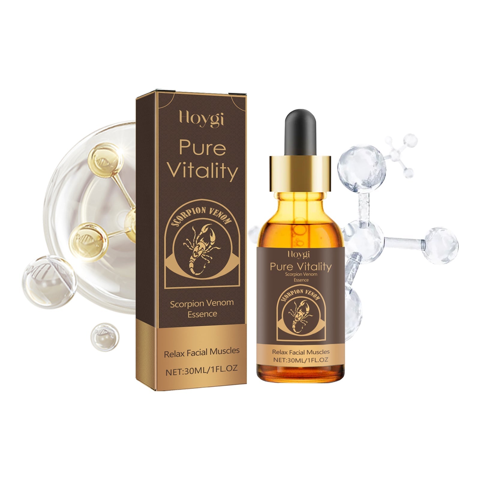 Scorpion Venom Essence, Moisturizing Anti-Wrinkle Carry Bright Color Of Skin Firming Skin Anti-Aging Essence