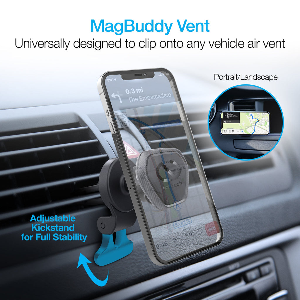 Naztech MagBuddy Elite Hands-Free Vent Mount