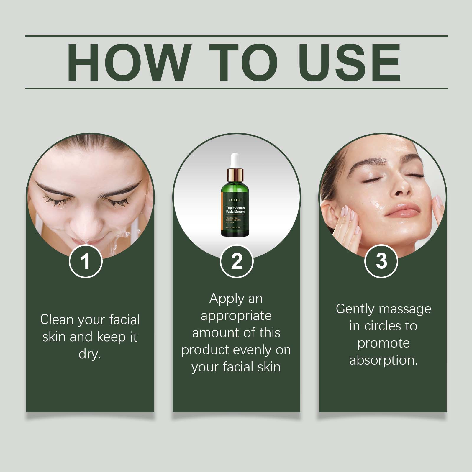 Facial Essence, A Firming, Hydrating, Moisturizing And Brightening Daily Facial Care Serum