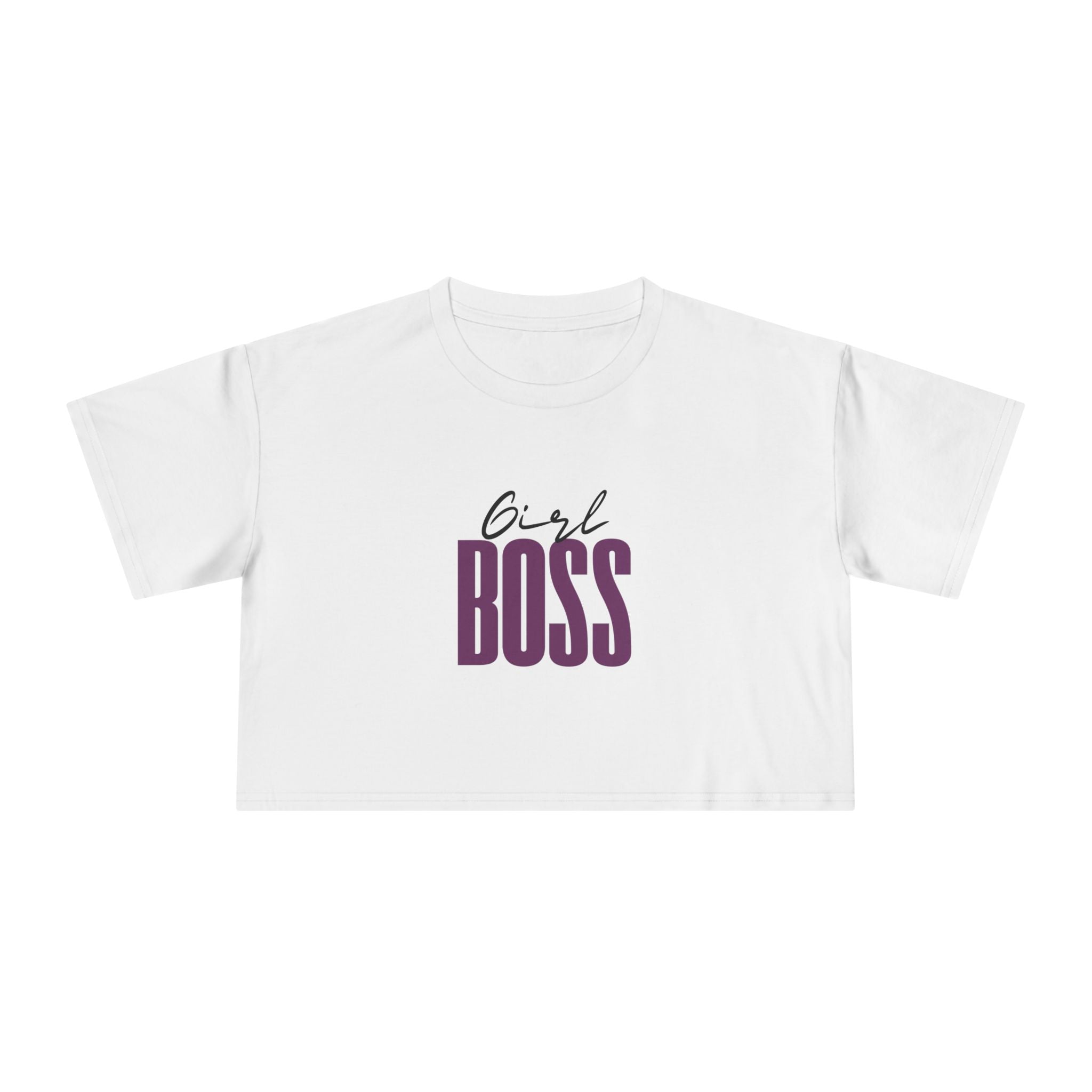 Girl Boss Crop Women's T-shirt for Women