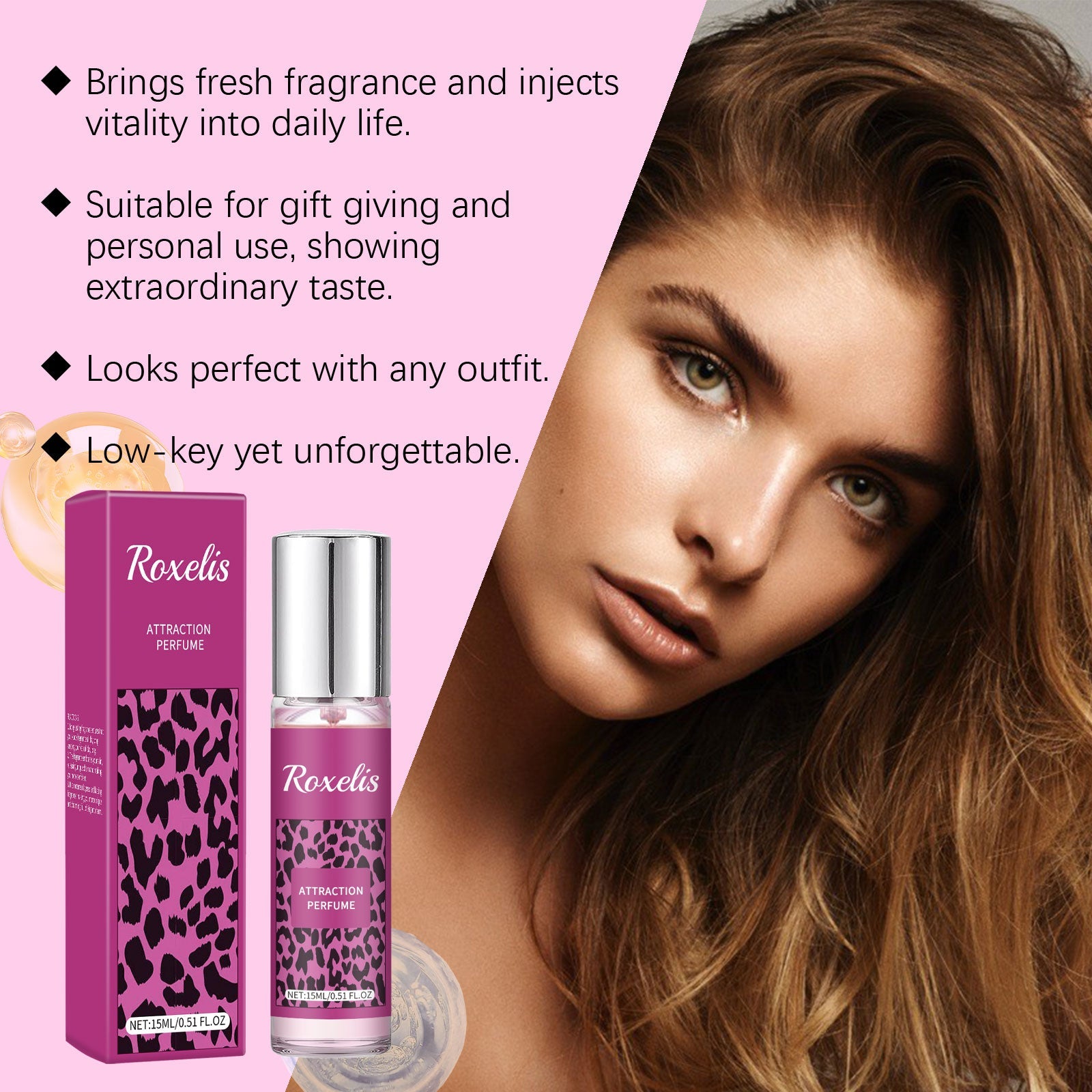 Charming Charm Perfume Lasting Fragrance Natural Fresh Exudes Temperament Dating Elegant Cologne Convenient Spray