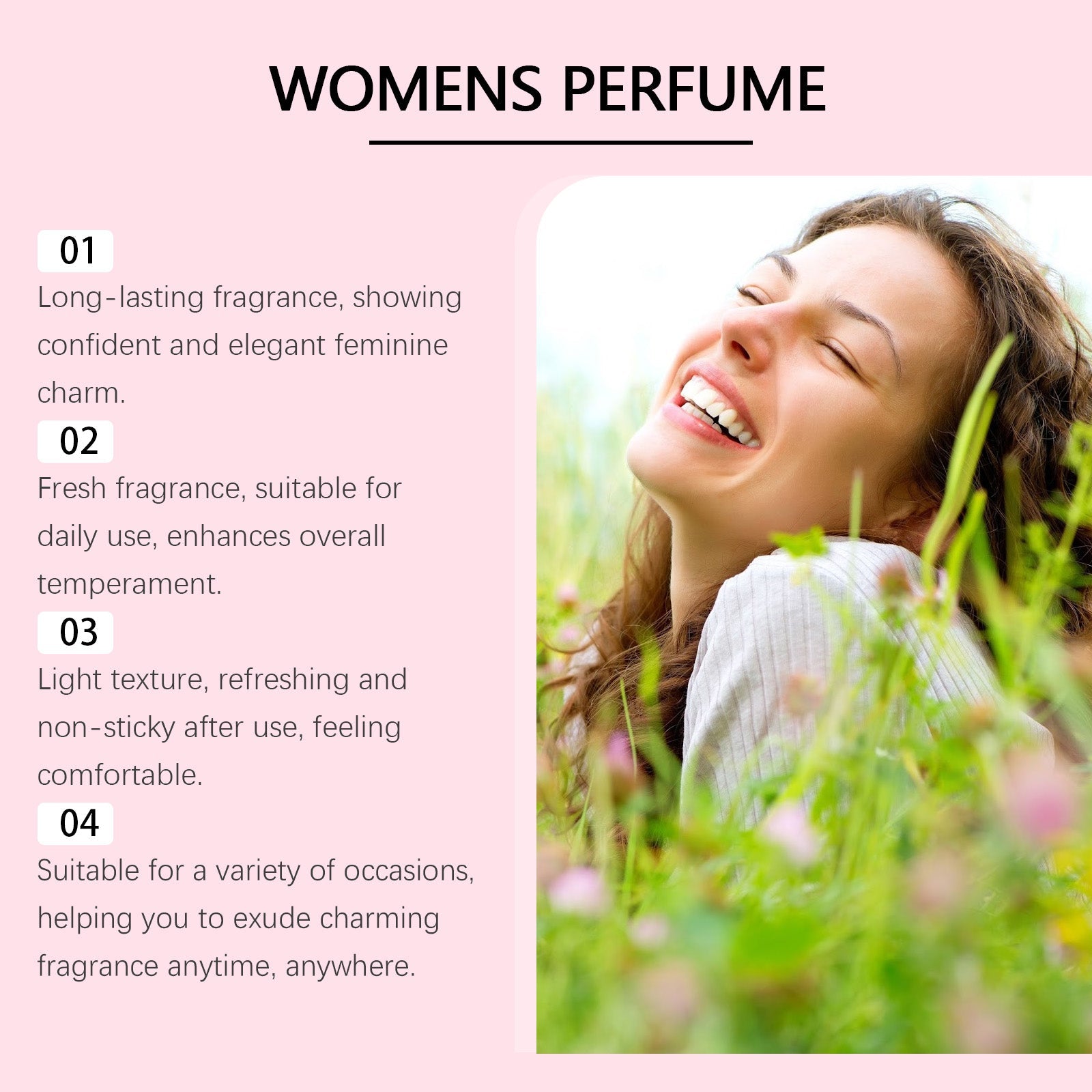 Fresh Perfume Spray, Lasting Fragrance Of Misty Rain Garden Wood Rose Fragrance Portable Perfume