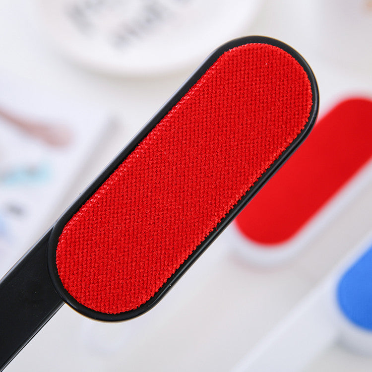Double Sided Electrostatic Brush With Handle Electrostatic Dusting Brush Clothes Pet Hair Brush Bed Brush Dry Cleaning Brush