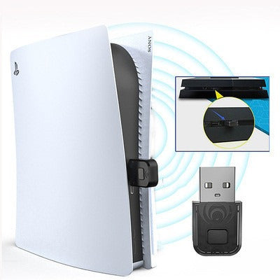 Suitable for PS5 Bluetooth wireless headphone adapter PC computer/PS5/PS4/Switch Bluetooth transmitter