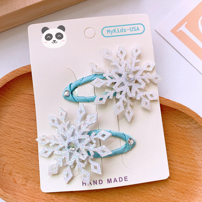 Children's Hair Clip With Fabric Cover -  All-In-One Hair Accessory Sets For Babies