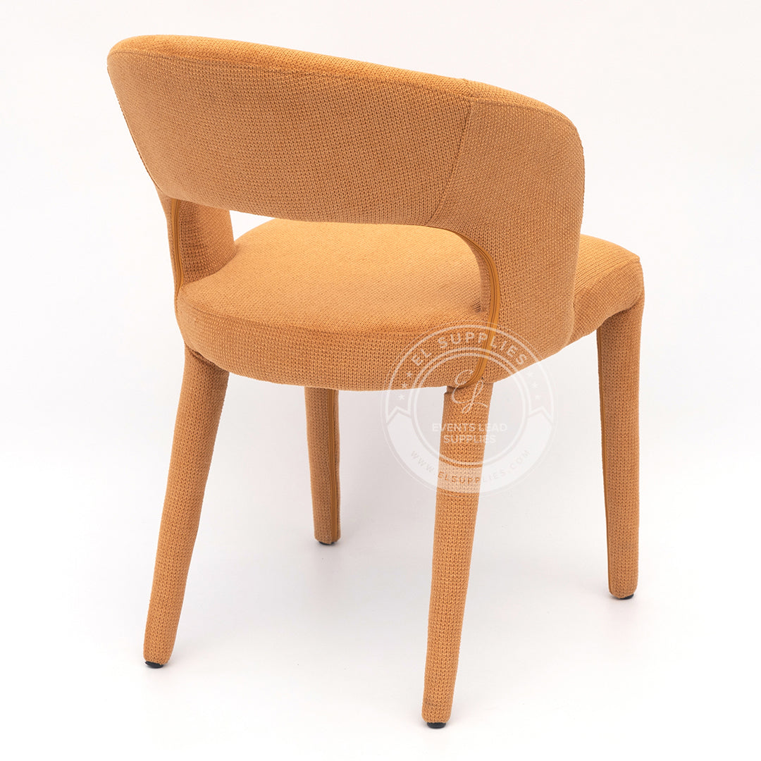 HADEEL Honey Gold Accent Chair