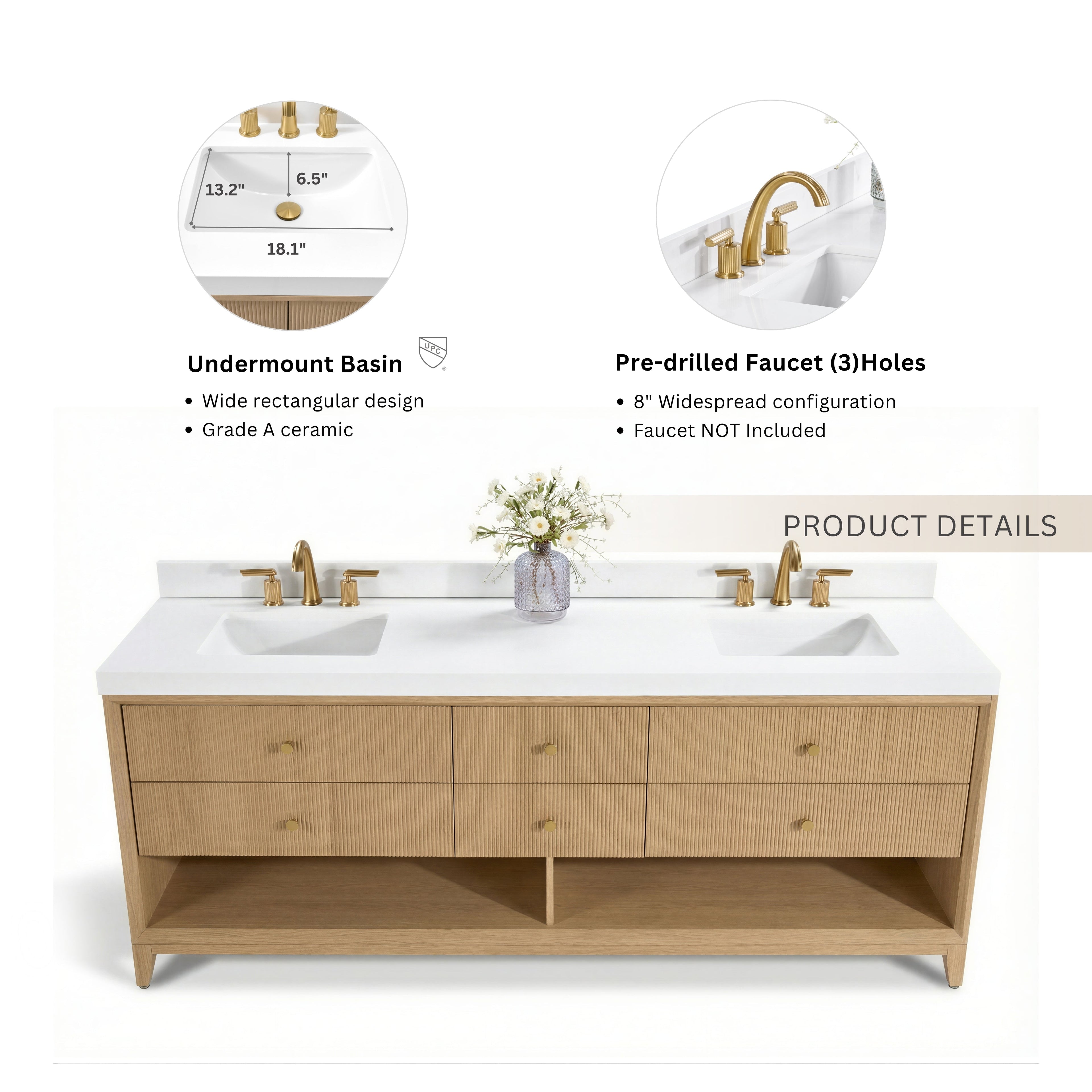 Momo 84" Bath Vanity Set