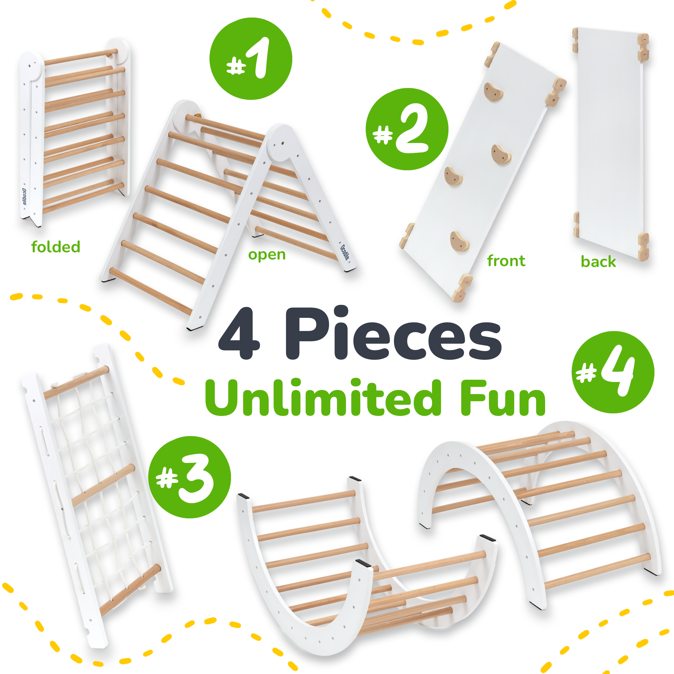 Climbing Set: 4-Parts