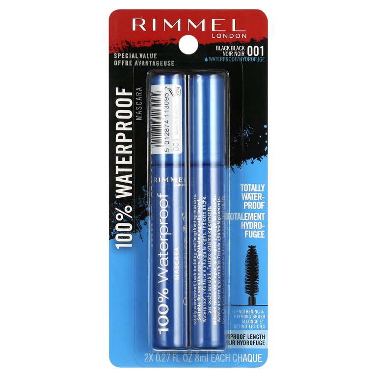 Rimmel 100% Waterproof Mascara Duo