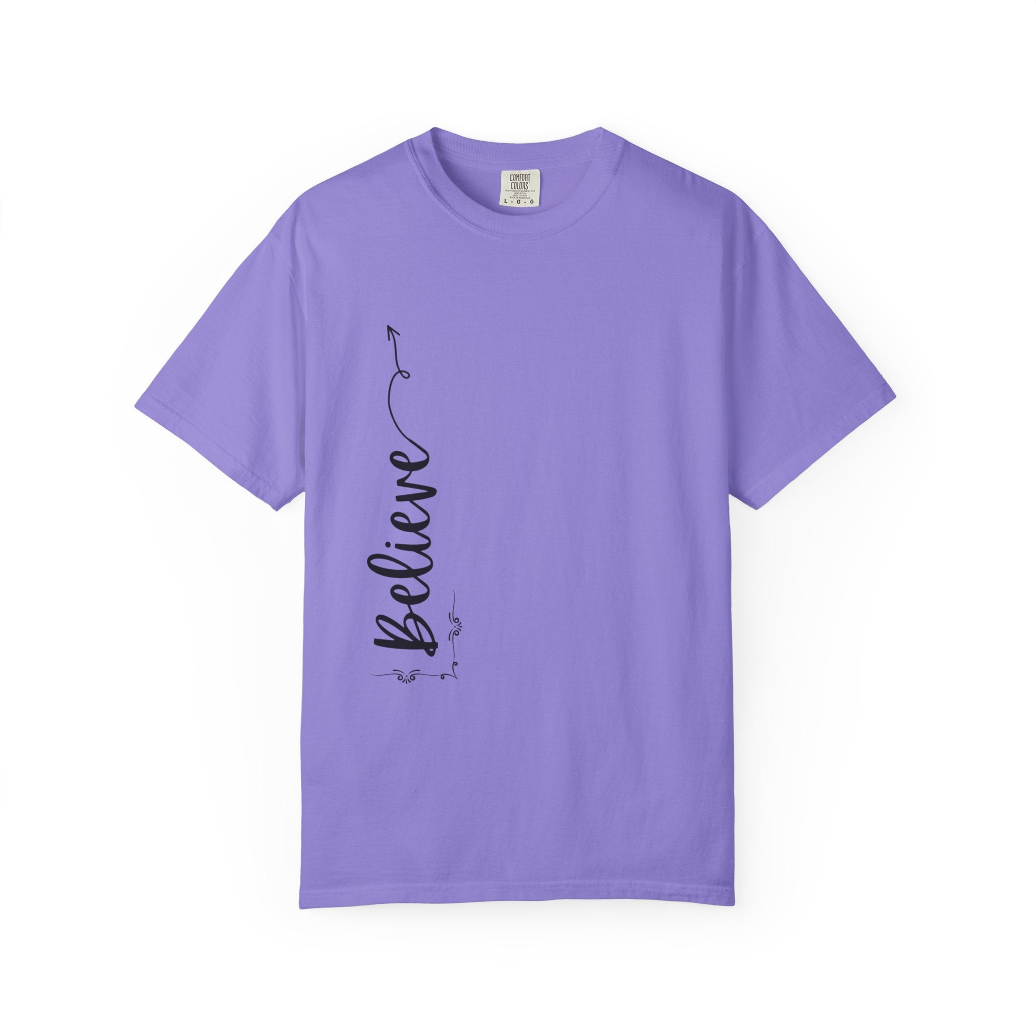 Believe Women's T-shirt for Adults - Inspirational Apparel