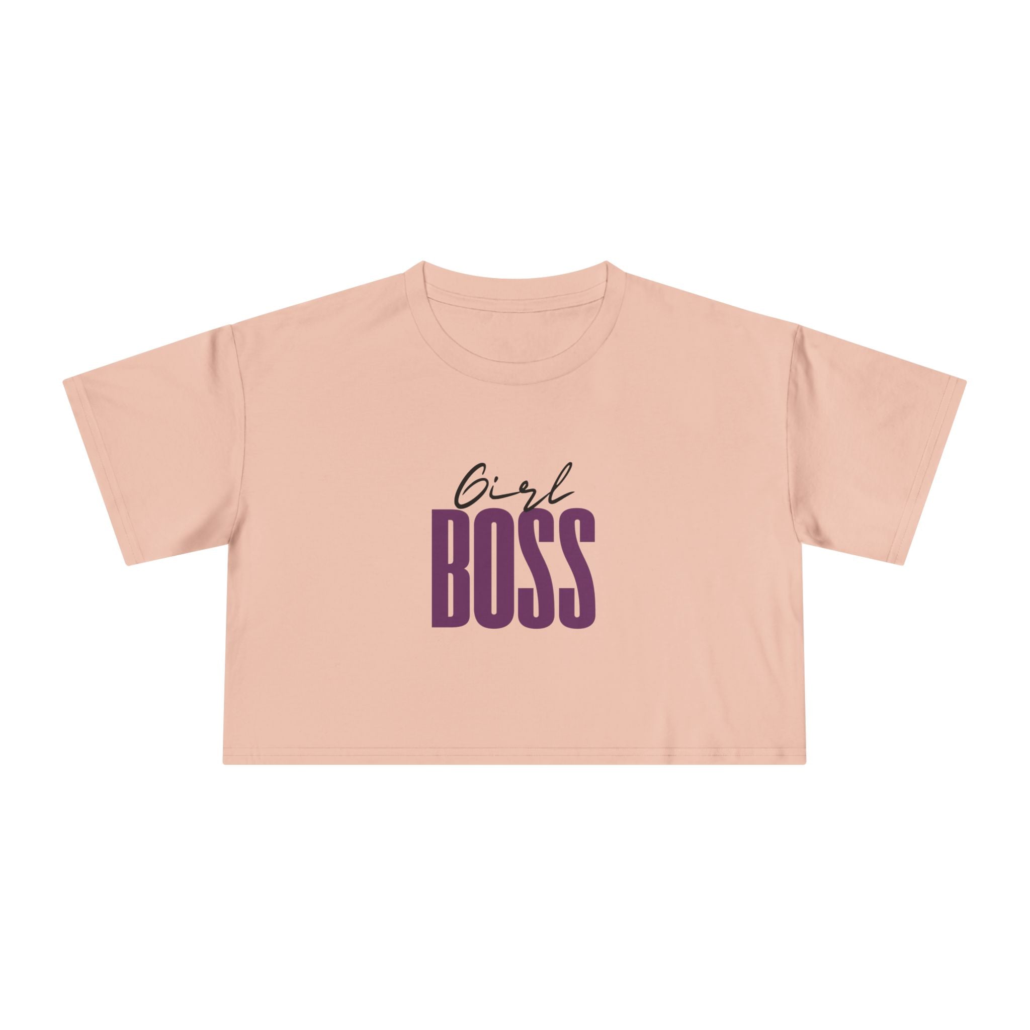 Girl Boss Crop Women's T-shirt for Women