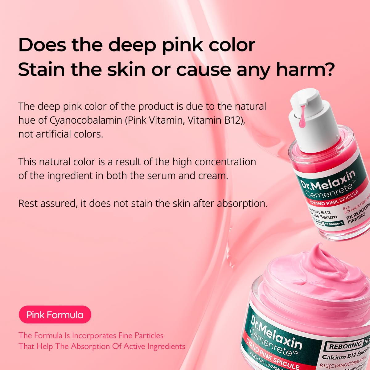 Dr. Melaxin Cemenrete Cyano Pink Spicule Cream