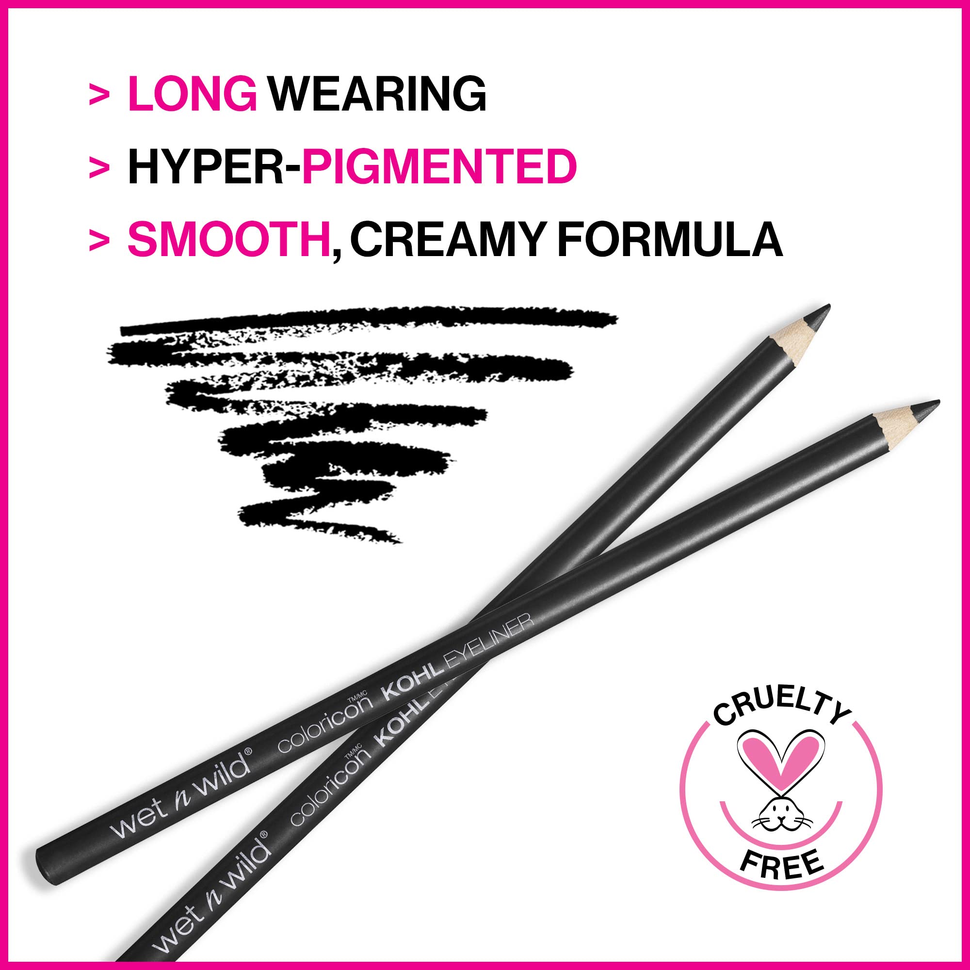 Wet n Wild Color Icon Kohl Eyeliner Crayon (Extended Size)