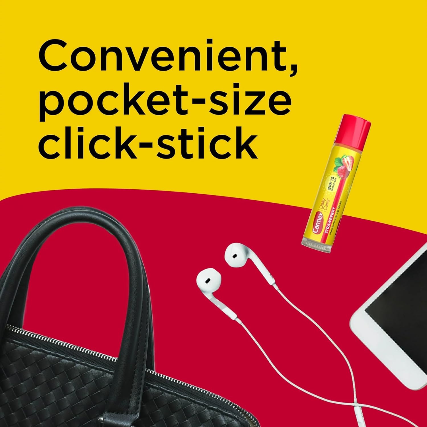 CARMEX Daily Care Moisturizing Lip Balm Sticks (4 Pack)