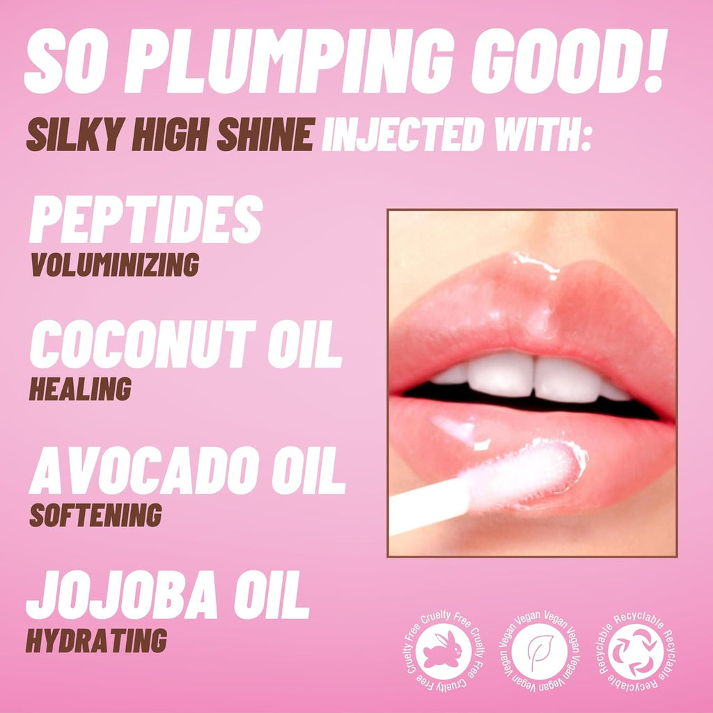 POP Beauty Plumping Lip Oil and Hydrating Lip Gloss