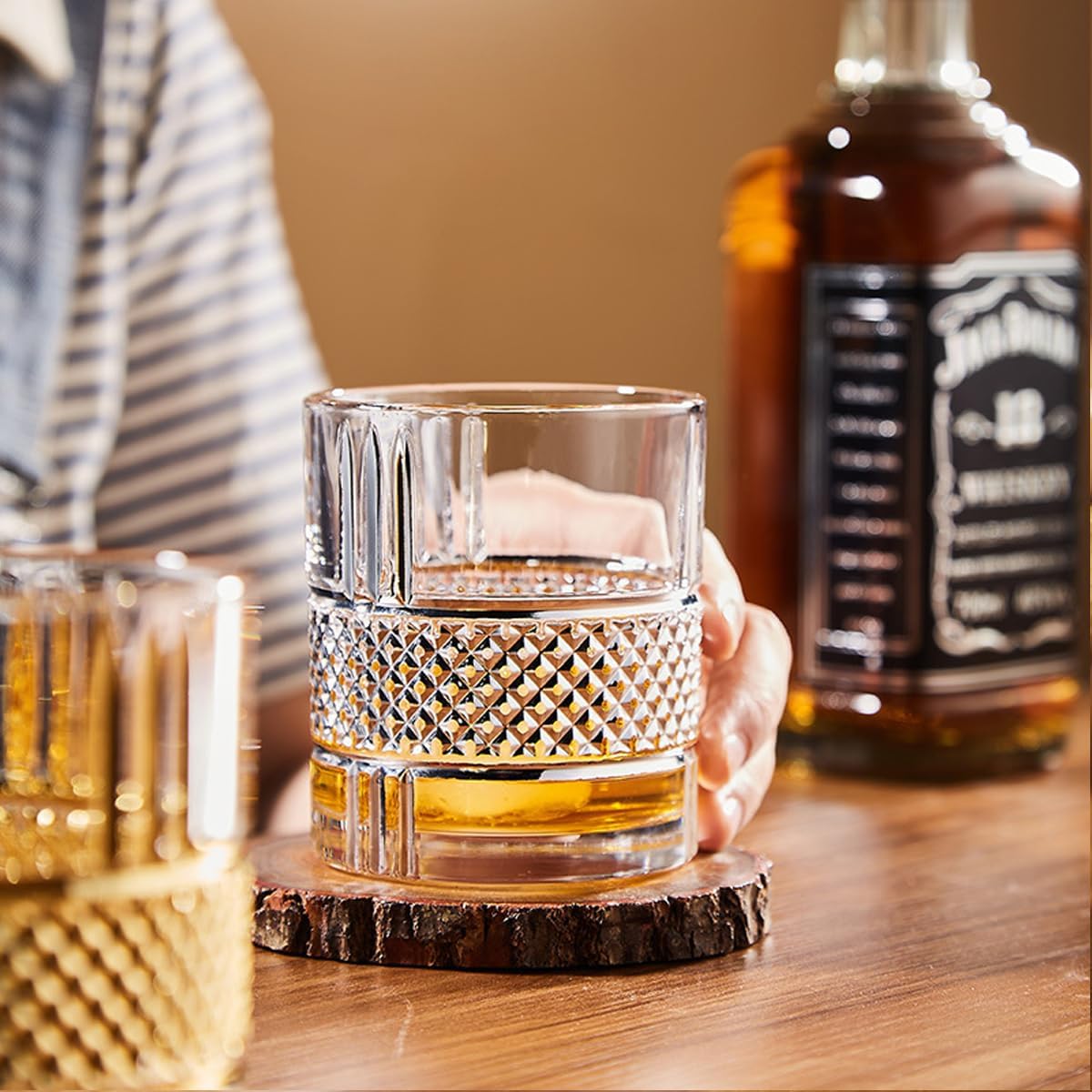 Old Fashioned Vintage Whiskey Glass - 10oz