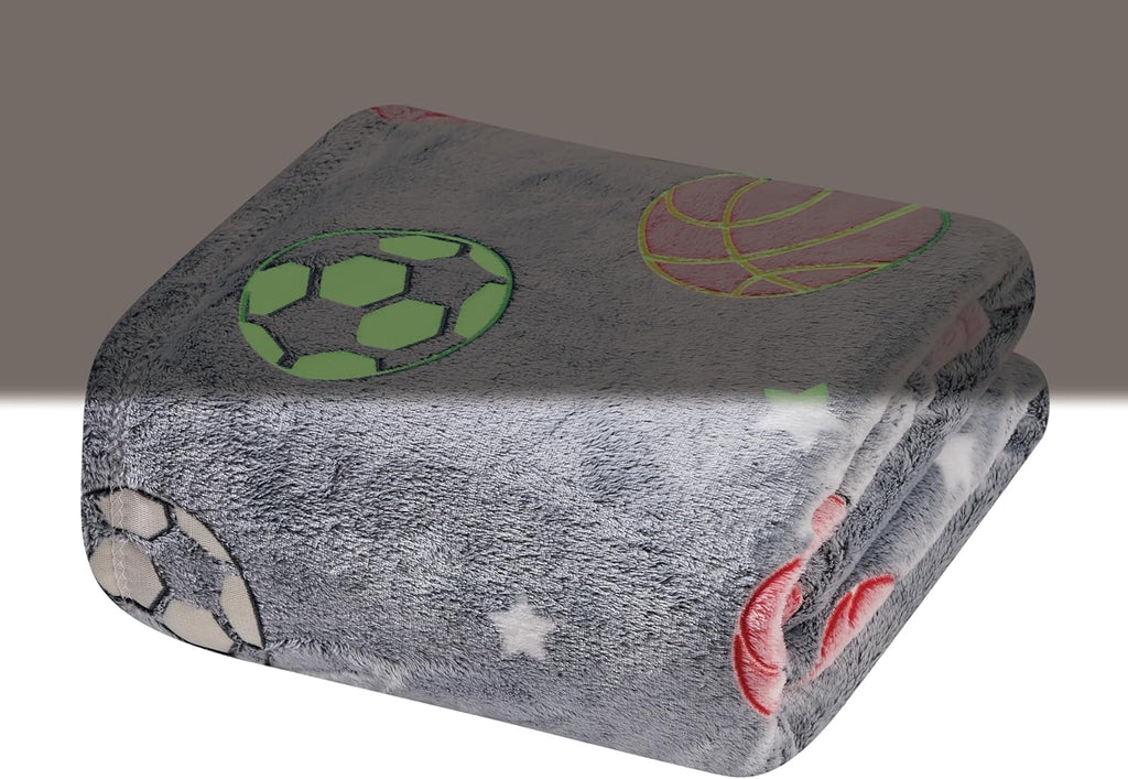 Glow-in-the-Dark 50" x 60" Throw Blankets