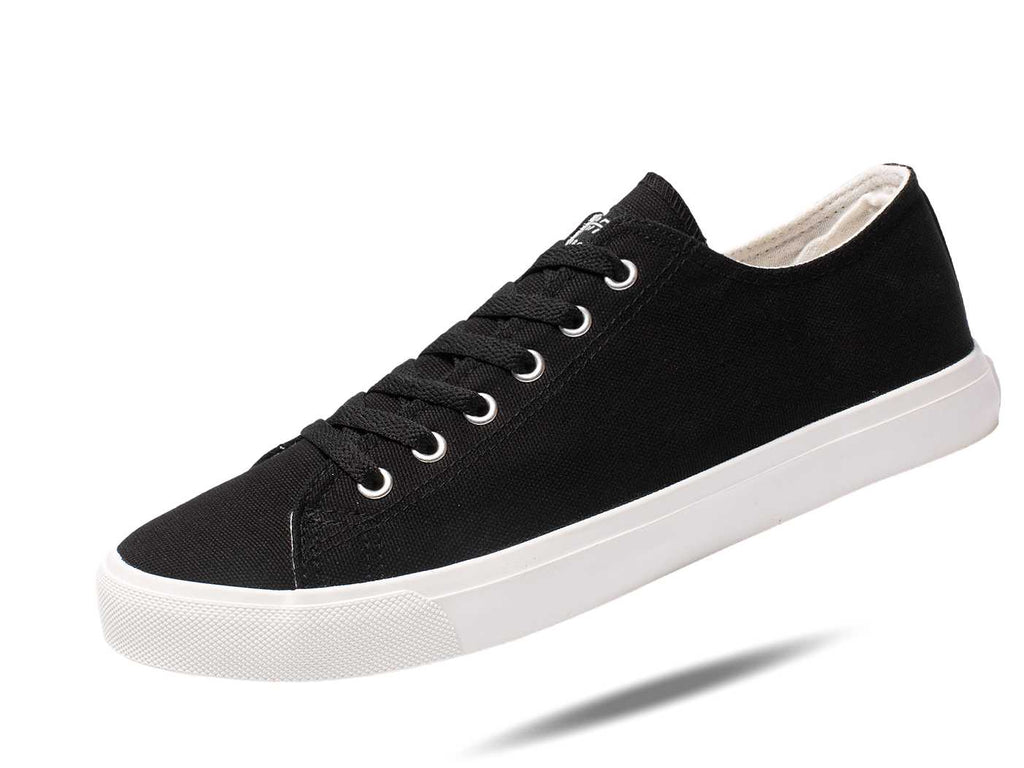 Fear0 NJ Retro Black/White Skateboard Men Canvas Shoes Sneakers Men