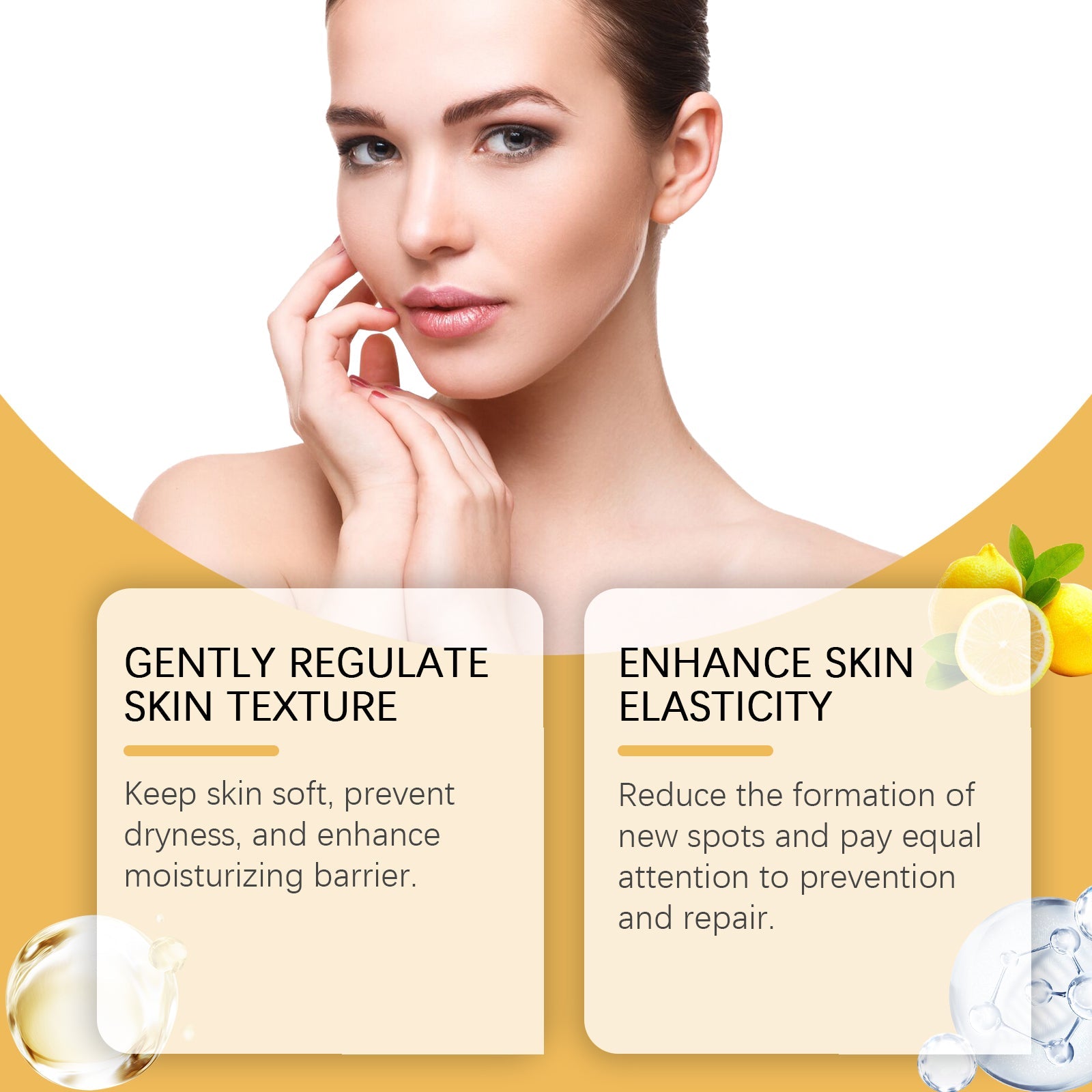 Facial Repair Serum Brightening, Moisturizing, Hydrating, Mild, Moisturizing And Anti-Wrinkle Facial Serum