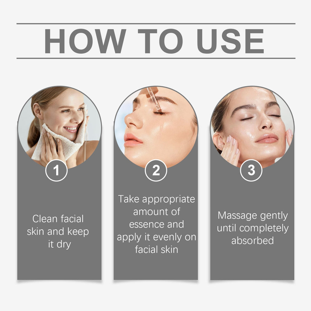 Polypeptide Facial Essence, Moisturizing, Hydrating, Brightening and Glowing Facial Skin Essence