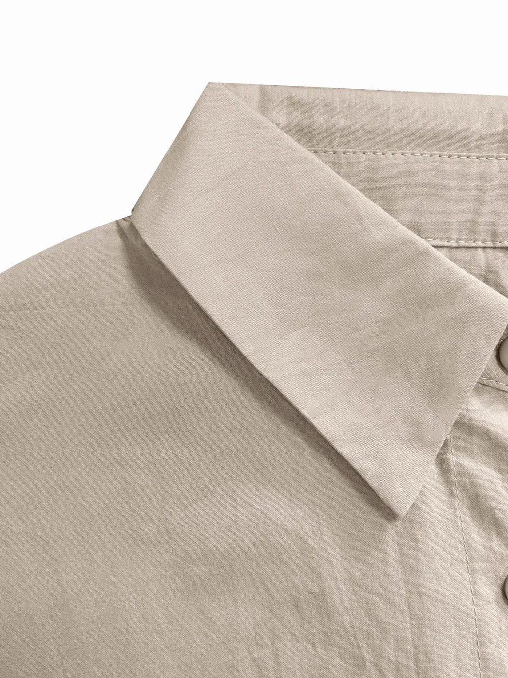 Oversized Button Up Long Sleeve Shirt For Casual Wear