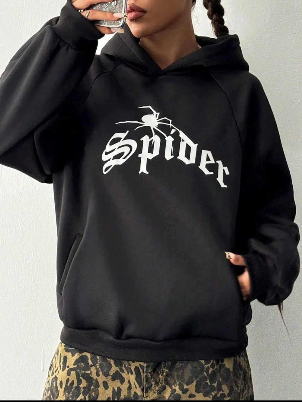 Long Sleeve Hoodie with Kangaroo Pocket