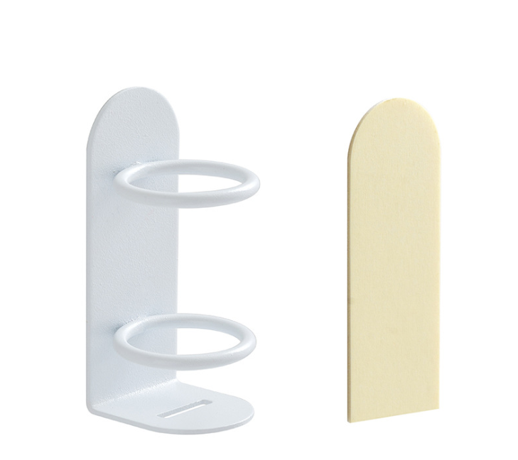 Bathroom Stainless Steel Stick Hook Wall Mounted Toothpaste and Toothbrush Holder Waterproof Electric Tooth Brush Holder