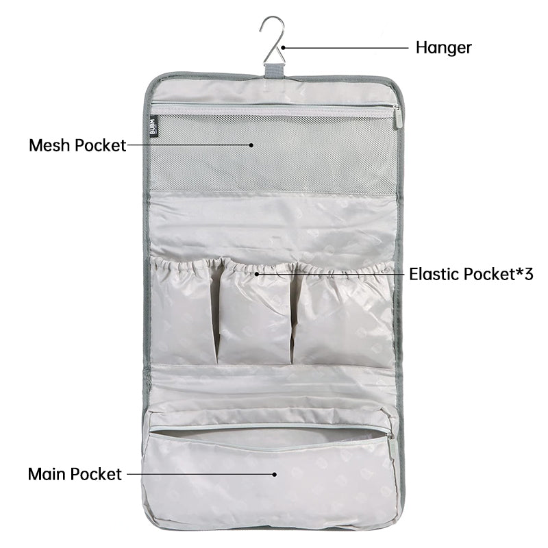 Large - capacity dustproof travel bag for Dyson Pre - Styling Dryer, fits curling barrels.