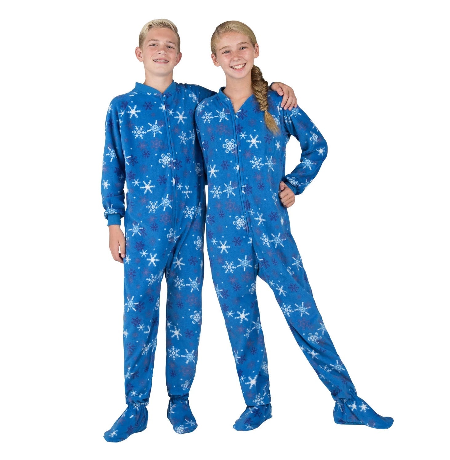 Family Matching Its A Snow Day Fleece Onesie