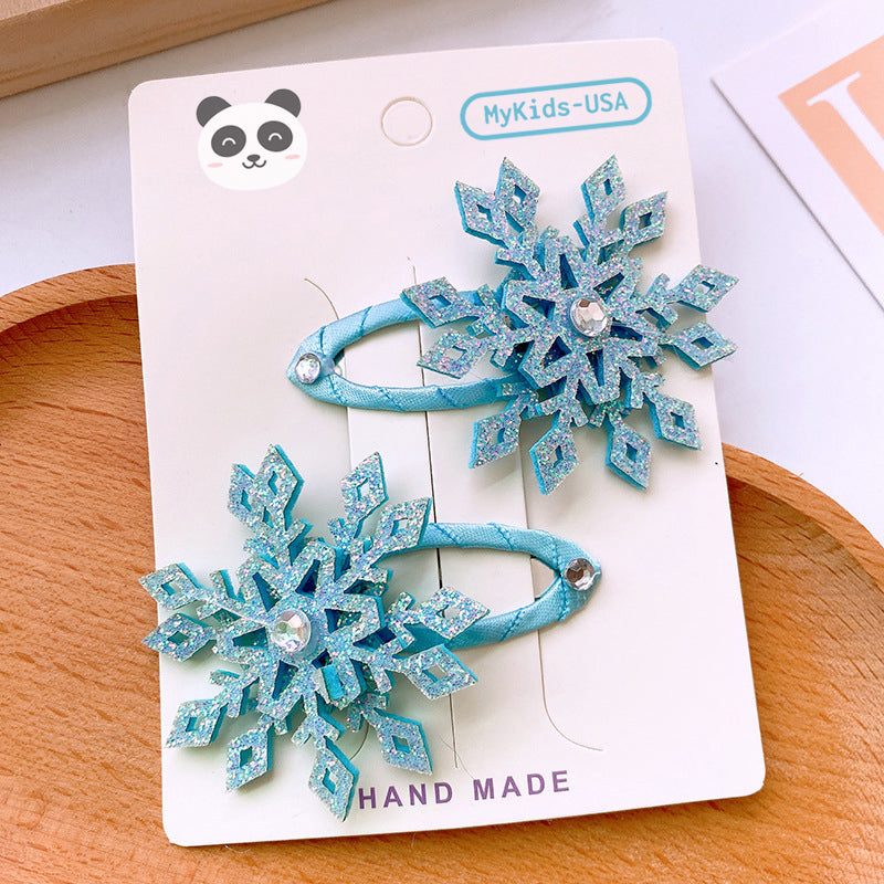 Children's Hair Clip With Fabric Cover -  All-In-One Hair Accessory Sets For Babies