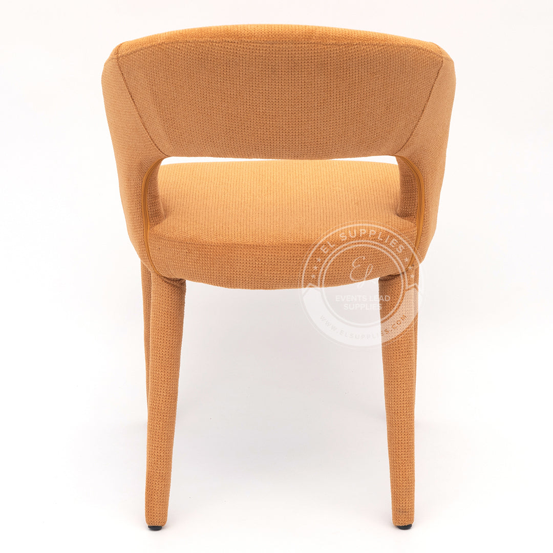 HADEEL Honey Gold Accent Chair