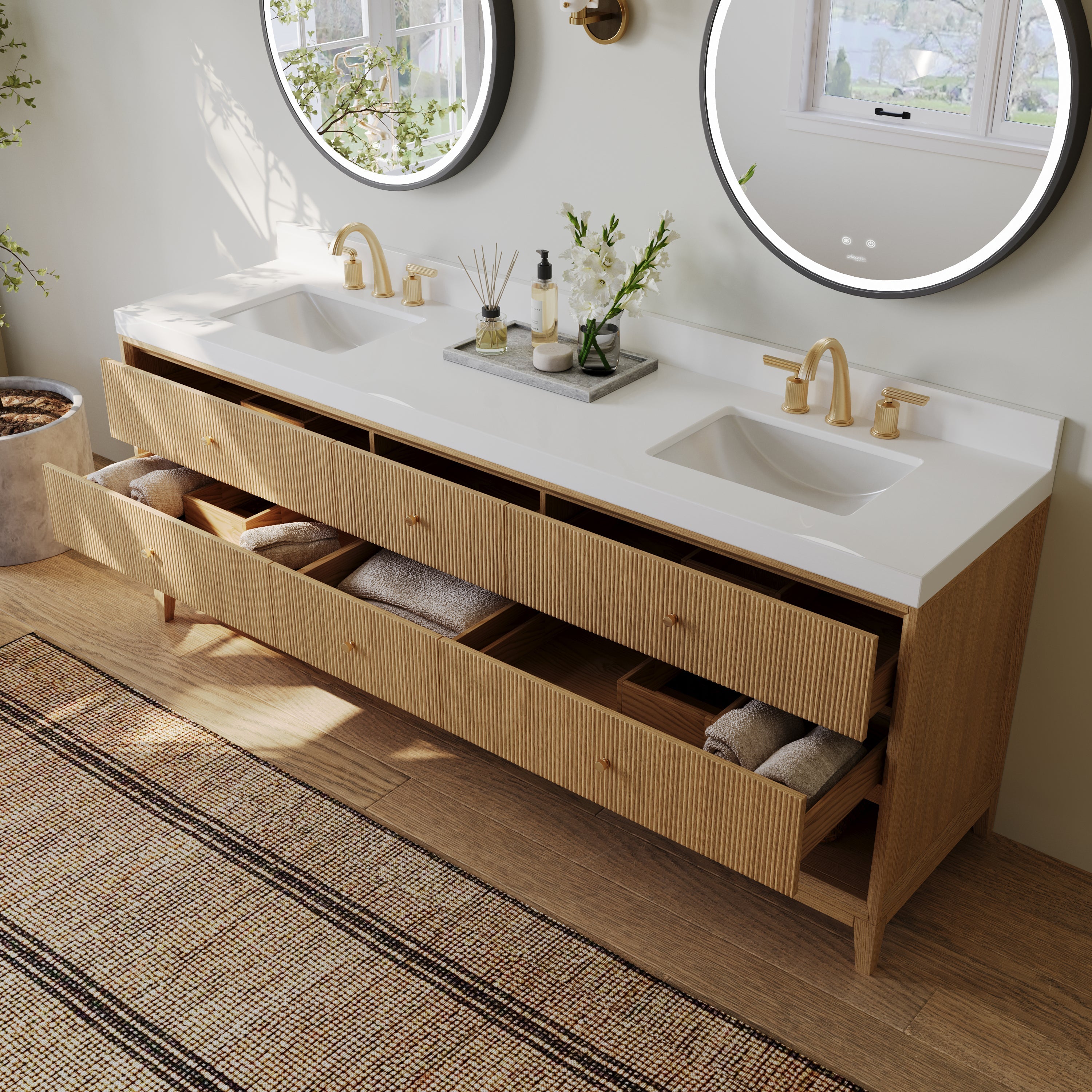 Momo 72" Bath Vanity Set
