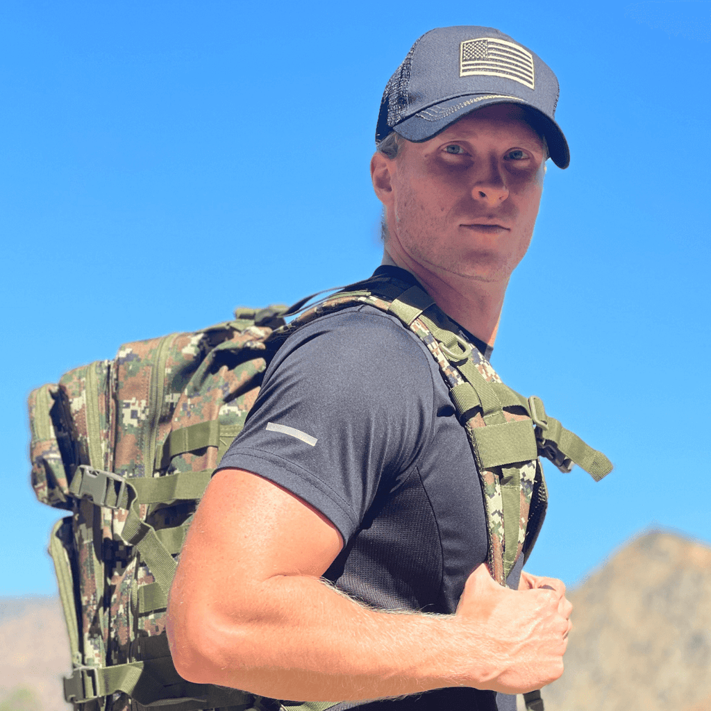 JupiterGear American Flag Trucker Hat with Adjustable Strap | Breathable & Unisex