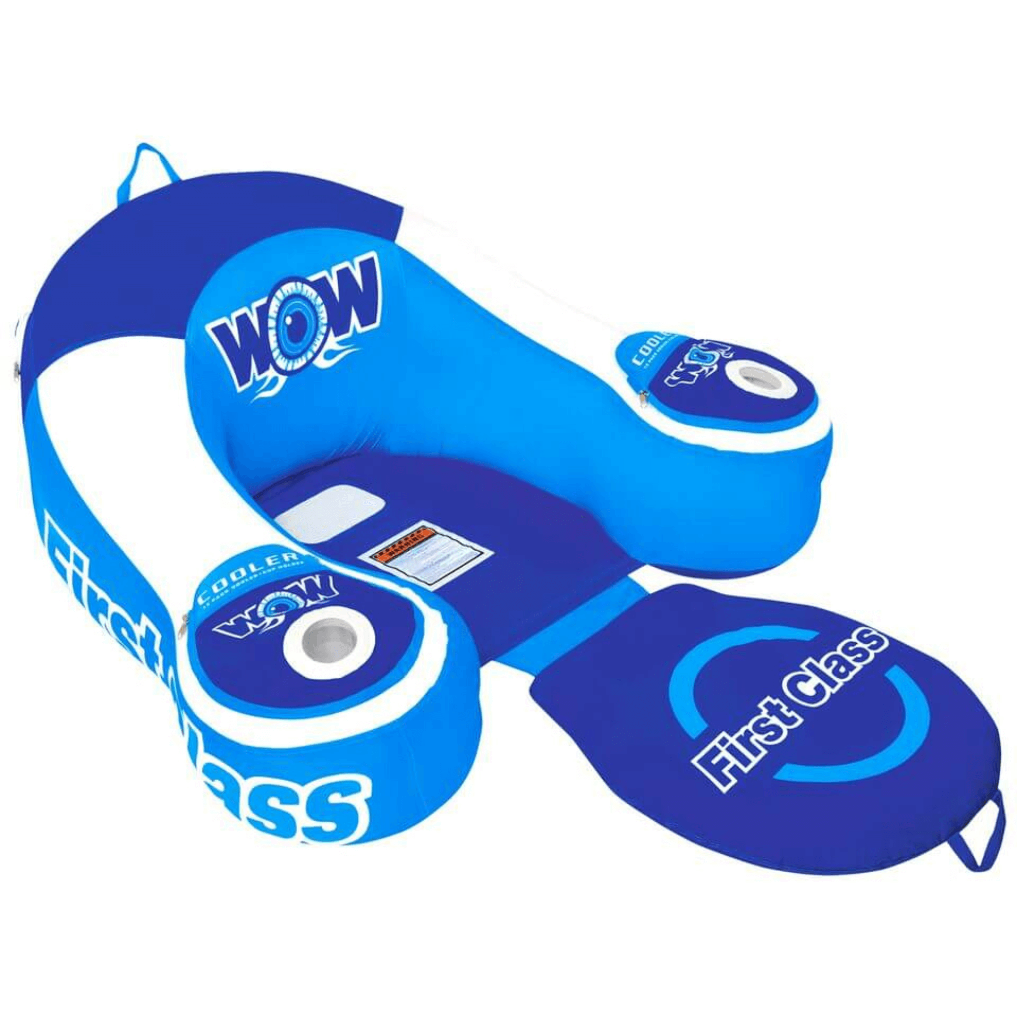 WOW Watersports First Class Pool and Lake Lounge Chair with Custom Cup Holders