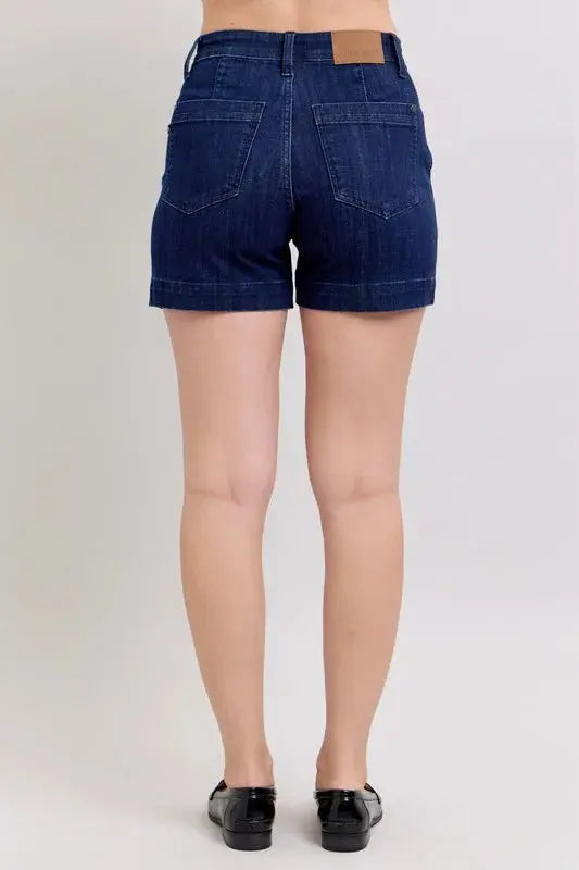 Judy Blue Jeans - Full Size High Waist Denim Shorts